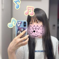 鏡見てびっくり!